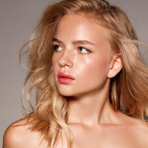 A model using our product Botox Cosmetic Treatment, Dermal Fillers, Double Chin Treatment, Skin Booster Treatment, Platelet-rich Plasma Injection, Thermage Treatment, Titan Skin Tightening Technology, Pearl Fractional Laser Treatment, Laser Genesis Treatment, Laser Toning Treatment, 3D Skin Rejuvenation Treatment, Intense Pulsed Light Therapy, Viora Radio Frequency Treatment, Blue Light Photodynamic Therapy, Laser Hair Removal, V-line Botox Treatment, Acne Scars Treatment, AviClear Laser Treatment, rosacea laser treatment, double chin removal, skin tightening treatment, Treatments for Uneven Skin Tone, Pigmentation Treatment, pore treatment, sweating botox treatment, Hair Loss Treatments, Non-Contact Fat Reduction, CoolSculpting, Redefining Muscle Sculpting, Ideal Protein Weight Loss Program, Microneedling Therapy, Microdermabrasion Therapy, and Chemical Peel by Trinity Medispa a Medical Cosmetic Clinic in Toronto located at 3434 Yonge St., Toronto, ON M4N 2M9.