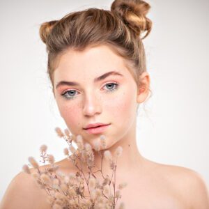 A model using our product Botox Cosmetic Treatment, Dermal Fillers, Double Chin Treatment, Skin Booster Treatment, Platelet-rich Plasma Injection, Thermage Treatment, Titan Skin Tightening Technology, Pearl Fractional Laser Treatment, Laser Genesis Treatment, Laser Toning Treatment, 3D Skin Rejuvenation Treatment, Intense Pulsed Light Therapy, Viora Radio Frequency Treatment, Blue Light Photodynamic Therapy, Laser Hair Removal, V-line Botox Treatment, Acne Scars Treatment, AviClear Laser Treatment, rosacea laser treatment, double chin removal, skin tightening treatment, Treatments for Uneven Skin Tone, Pigmentation Treatment, pore treatment, sweating botox treatment, Hair Loss Treatments, Non-Contact Fat Reduction, CoolSculpting, Redefining Muscle Sculpting, Ideal Protein Weight Loss Program, Microneedling Therapy, Microdermabrasion Therapy, and Chemical Peel by Trinity Medispa a Medical Cosmetic Clinic in Toronto located at 3434 Yonge St., Toronto, ON M4N 2M9.