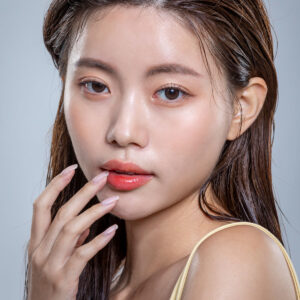 A model using our product Botox Cosmetic Treatment, Dermal Fillers, Double Chin Treatment, Skin Booster Treatment, Platelet-rich Plasma Injection, Thermage Treatment, Titan Skin Tightening Technology, Pearl Fractional Laser Treatment, Laser Genesis Treatment, Laser Toning Treatment, 3D Skin Rejuvenation Treatment, Intense Pulsed Light Therapy, Viora Radio Frequency Treatment, Blue Light Photodynamic Therapy, Laser Hair Removal, V-line Botox Treatment, Acne Scars Treatment, AviClear Laser Treatment, rosacea laser treatment, double chin removal, skin tightening treatment, Treatments for Uneven Skin Tone, Pigmentation Treatment, pore treatment, sweating botox treatment, Hair Loss Treatments, Non-Contact Fat Reduction, CoolSculpting, Redefining Muscle Sculpting, Ideal Protein Weight Loss Program, Microneedling Therapy, Microdermabrasion Therapy, and Chemical Peel by Trinity Medispa a Medical Cosmetic Clinic in Toronto located at 3434 Yonge St., Toronto, ON M4N 2M9.