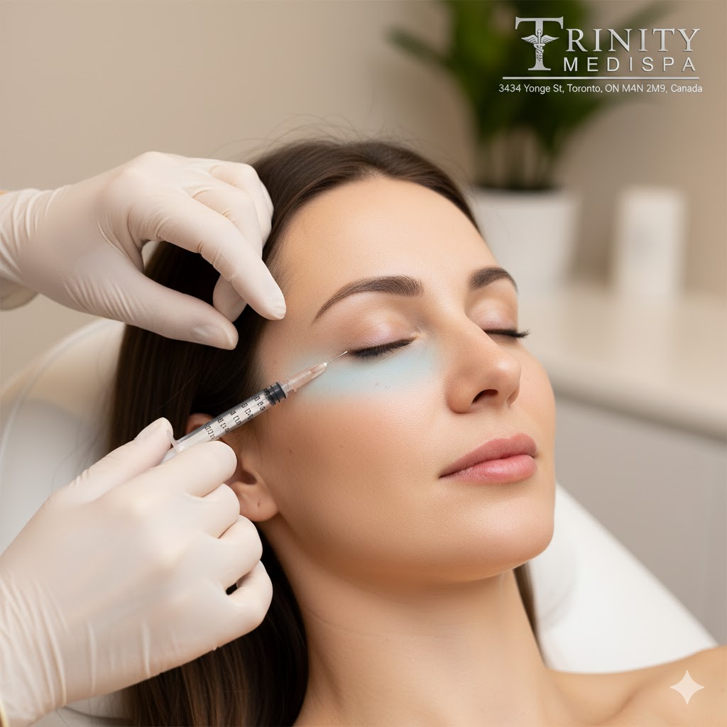 an image of botox for fine lines under eyes
