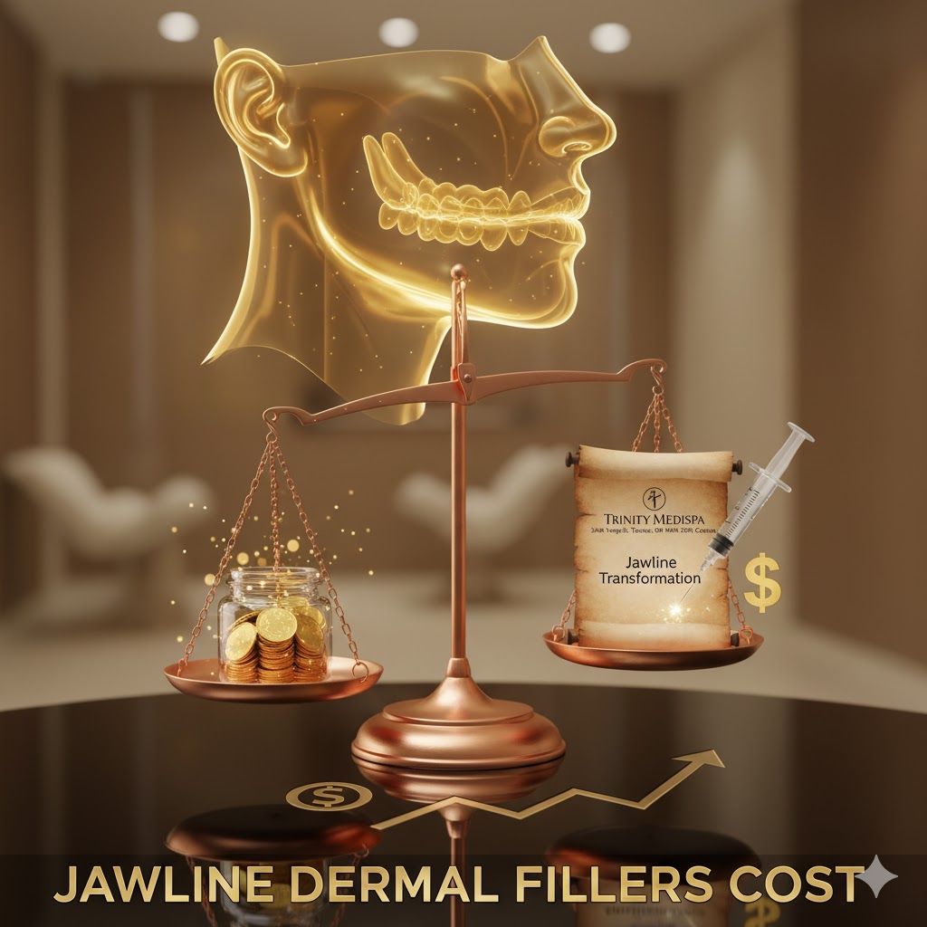 an image showing how much Jawline Dermal Fillers Cost