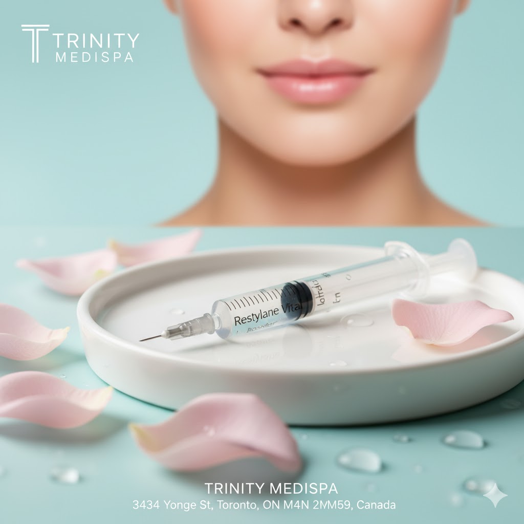 an image about Restylane Skin Booster Vital